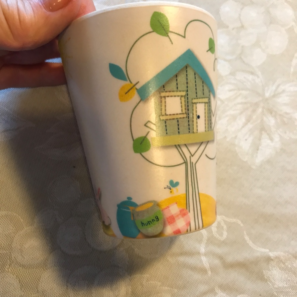 DISNEY'S 🐻 WINNIE THE POOH & FRIENDS ECO WARE BAMBOO DRINK CUPS, SET OF FOUR - Picture 8 of 14